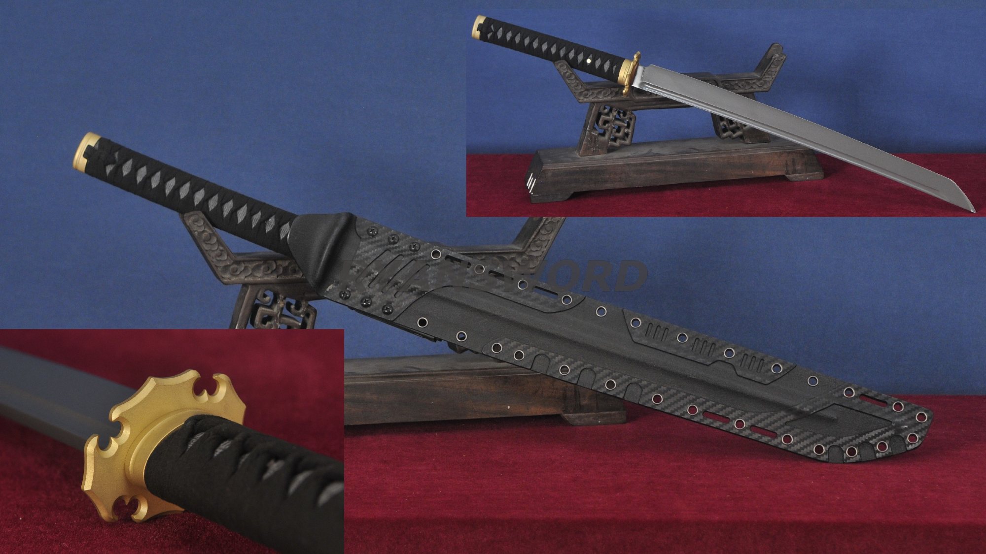 Hacking Sword 1095 High Carbon Steel with Ti Coating--Ryan1462,$230.00 ...